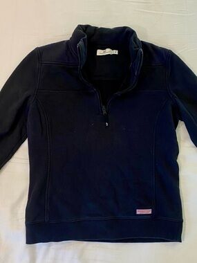Vineyard Vines Navy Half-Zip Pullover